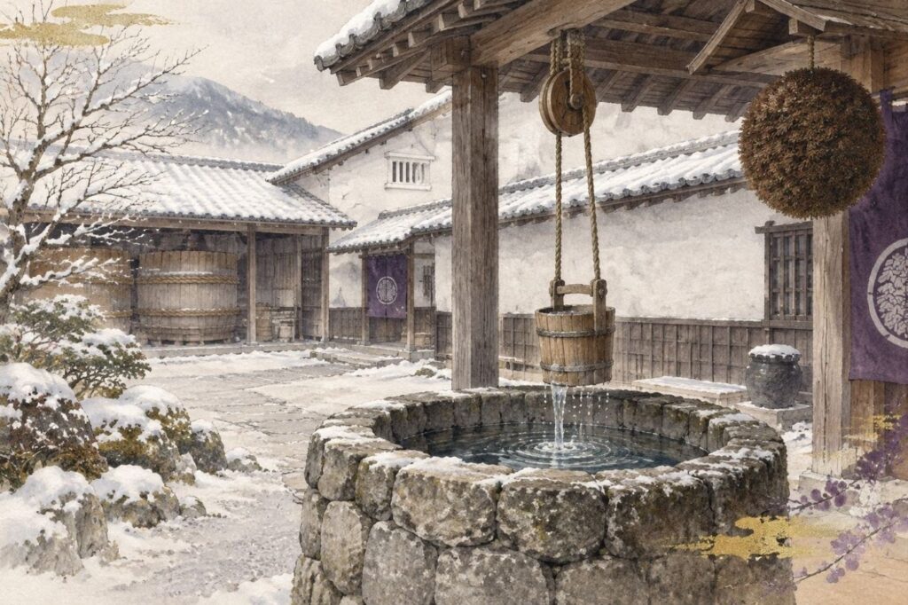 酒蔵の井戸（イメージ）